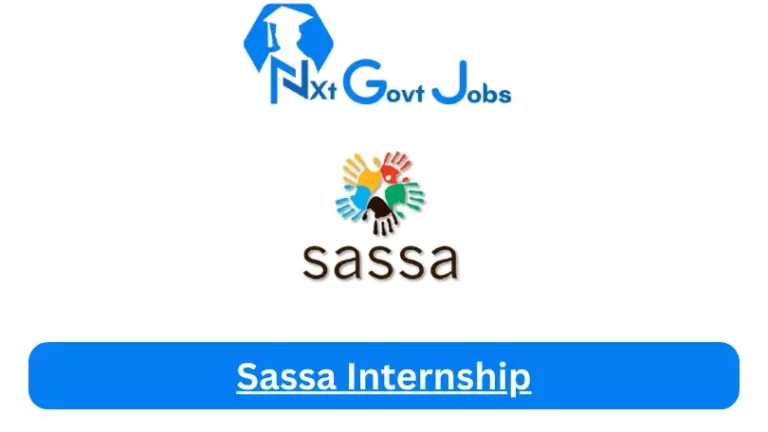 Sassa Internship 2023 Active Internship Program