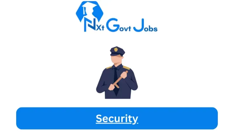 Security Jobs in South Africa @Nxtgovtjobs