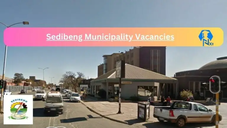 Nxtgovtjobs Sedibeng Municipality Vacancies 2024 @www.sedibeng.gov.za Careers Portal