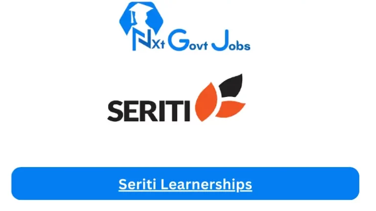 Seriti Learnerships 2023 Avaliable Learnerships