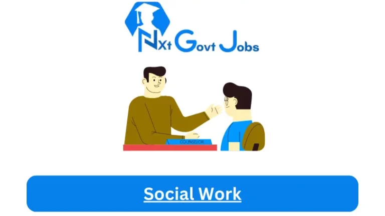 Social Work Jobs in South Africa @Nxtgovtjobs