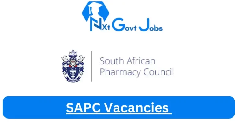 1x New SAPC Vacancies 2024 @www.sapc.za.org Careers Portal