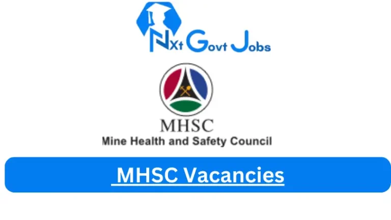 New X1 MHSC Vacancies 2024 | Apply Now @mhsc.org.za for Cleaner, Supervisor Jobs