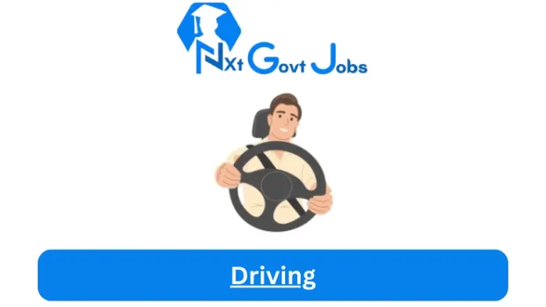 Driving Jobs in South Africa @Nxtgovtjobs