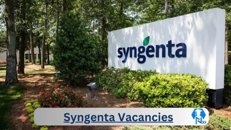 New Syngenta Vacancies 2024 @www.syngenta.co.za Career Portal