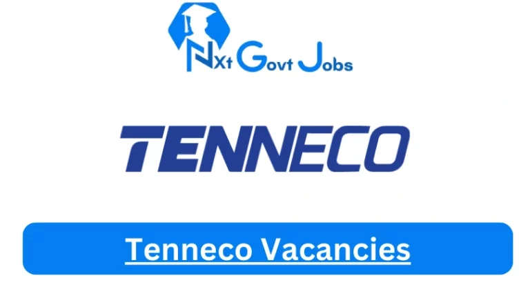 Nxtgovtjobs Tenneco Vacancies 2024 @www.tenneco.com Career Portal
