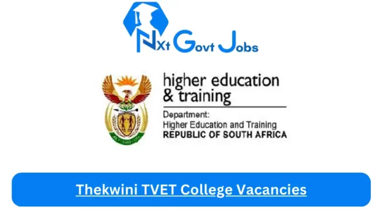 11x Thekwini TVET College Vacancies 2023 @www.thekwini.edu.za Careers