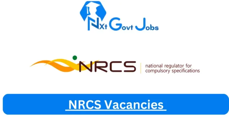 1x New NRCS Vacancies 2024 @www.nrcs.org.za Careers Portal