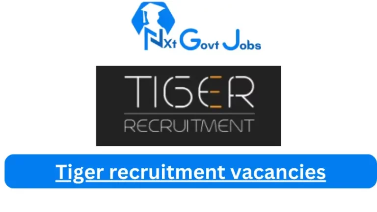 New Tiger recruitment vacancies 2024 @tigerrecruitment.co.za Career Portal
