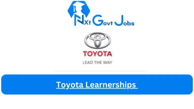 Toyota Learnerships 2023 Avaliable Learnerships