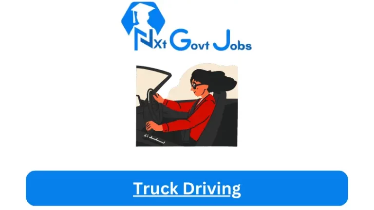 Truck Driving Jobs in South Africa @New