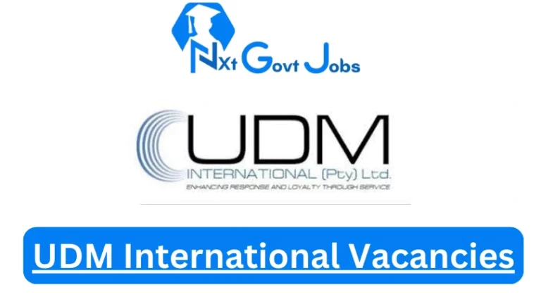 Nxtgovtjobs UDM International Vacancies 2024 @www.udm.co.za Career Portal