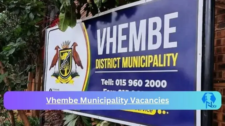 1X New Vhembe Municipality Vacancies 2024 @www.vhembe.gov.za Careers Portal
