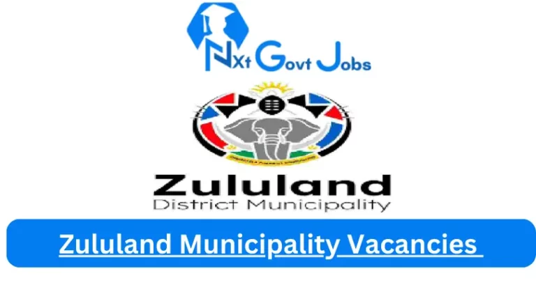 New X1 Zululand Municipality Vacancies 2024 | Apply Now @www.zululand.org.za for Cleaner, Supervisor Jobs