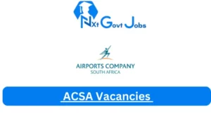 15X ACSA Vacancies 2023 @www.airports.co.za Careers