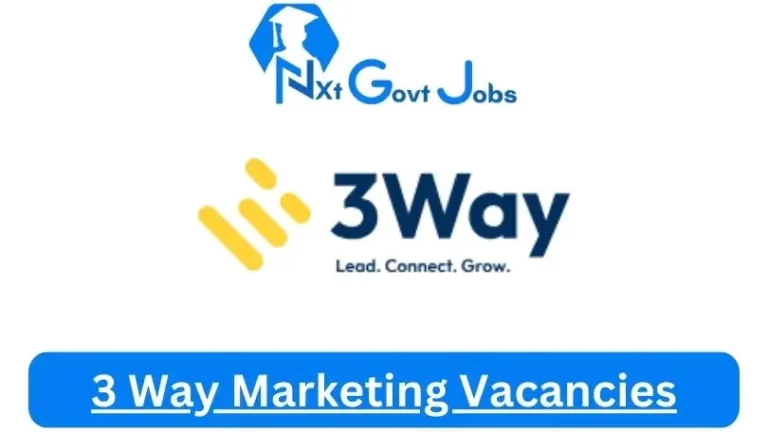 Nxtgovtjobs 3 Way Marketing Vacancies 2024 @3waygroup.com Careers Portal
