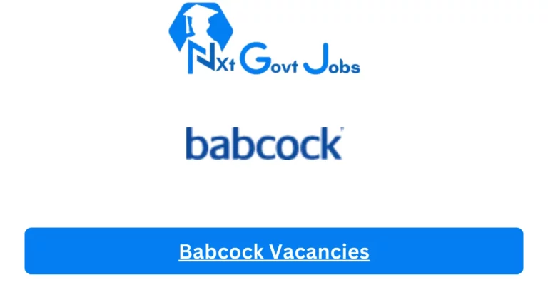 Babcock Vacancies 2023 @www.babcock.co.za