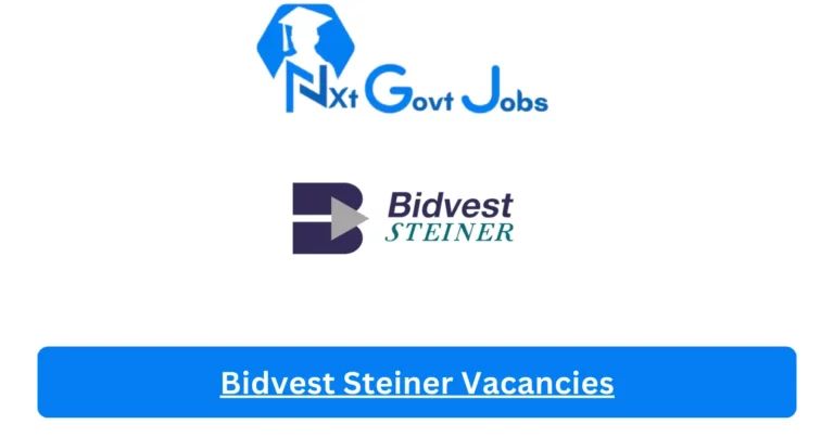 Bidvest Steiner Vacancies 2023 @steiner.co.za
