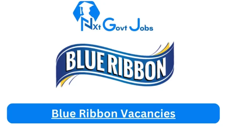 6x New Blue Ribbon Vacancies 2024 @www.premierfmcg.com Career Portal