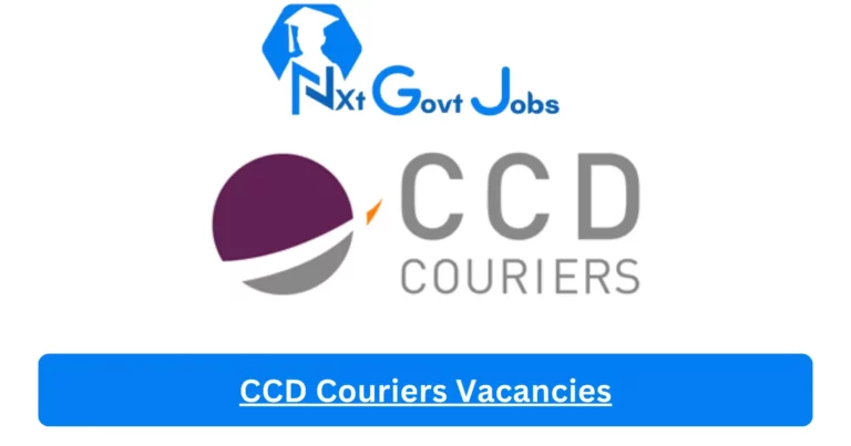 New X1 CCD Couriers Vacancies 2024 | Apply Now @www.ccdcouriers.co.za for Cleaner, Supervisor, Admin, Assistant Jobs