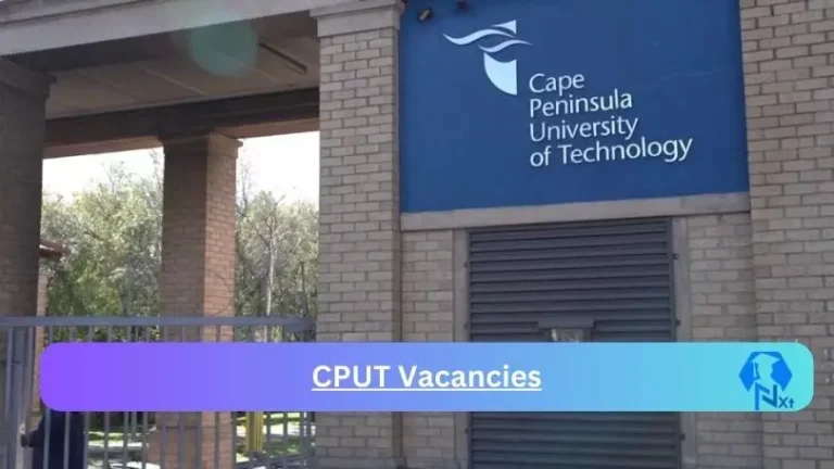 17x Nxtgovtjobs CPUT Vacancies 2024 @www.cput.ac.za Careers Portal