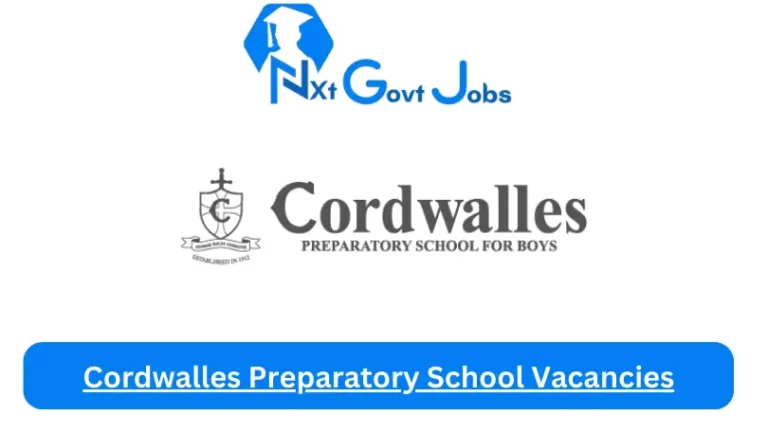 Cordwalles Preparatory School Vacancies 2023 @www.cordwalles.co.za Careers