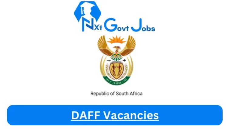 New DAFF Vacancies 2024 @www.gov.za Careers Portal