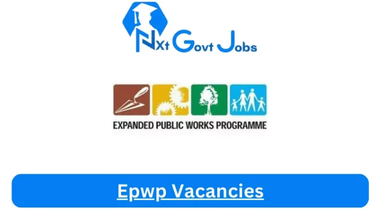 New Epwp Vacancies 2024 @www.epwp.gov.za Careers Portal