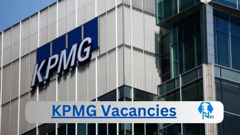 Nxtgovtjobs KPMG Vacancies 2023 @www.kpmg.com Career Portal