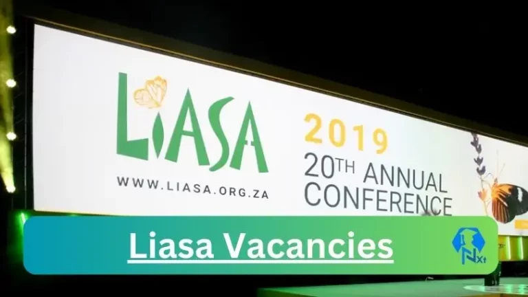 6X New Liasa Vacancies 2024 @www.liasa.org.za Career Portal