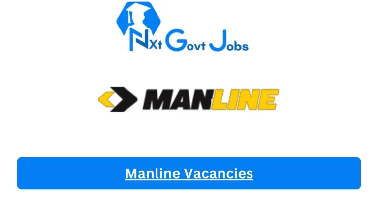 Manline Vacancies 2023 @manlinegroup.com