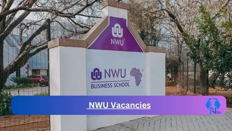 23x Nxtgovtjobs NWU Vacancies 2024 @nwu.ci.hr Careers Portal
