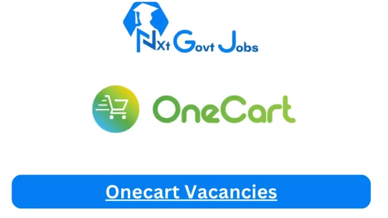 Onecart Vacancies 2023 @www.onecart.co.za