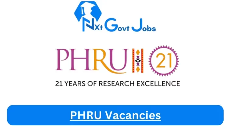 New X1 PHRU Vacancies 2024 | Apply Now @www.phru.co.za for Supervisor, Admin Jobs