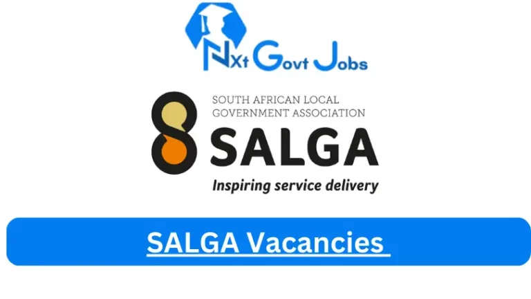 1x New SALGA Vacancies 2024 @www.salga.org.za Careers Portal