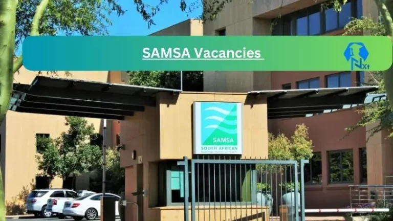 1X New SAMSA Vacancies 2024 @www.samsa.org.za Careers Portal