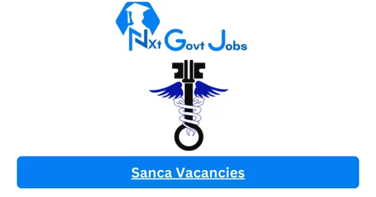 Sanca Vacancies 2023 @www.sancanational.info