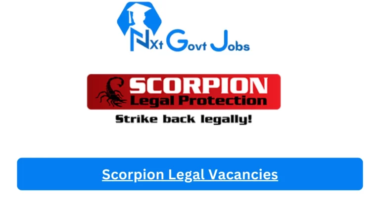 New Scorpion Legal Vacancies 2024 @www.scorpion.biz Career Portal