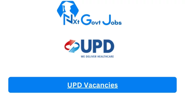 5x New UPD Vacancies 2024 @upd.co.za Career Portal
