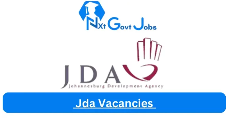 3x Nxtgovtjobs Jda Vacancies 2024 @www.jda.org.za Careers Portal