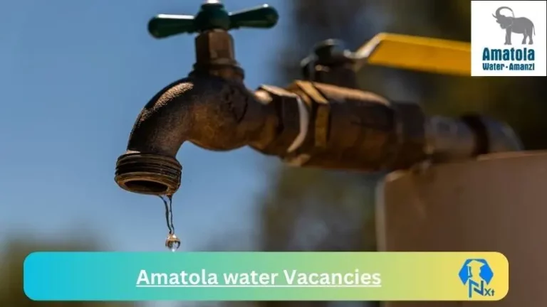 Nxtgovtjobs Amatola water Vacancies 2024 @www.amatolawater.co.za Career Portal