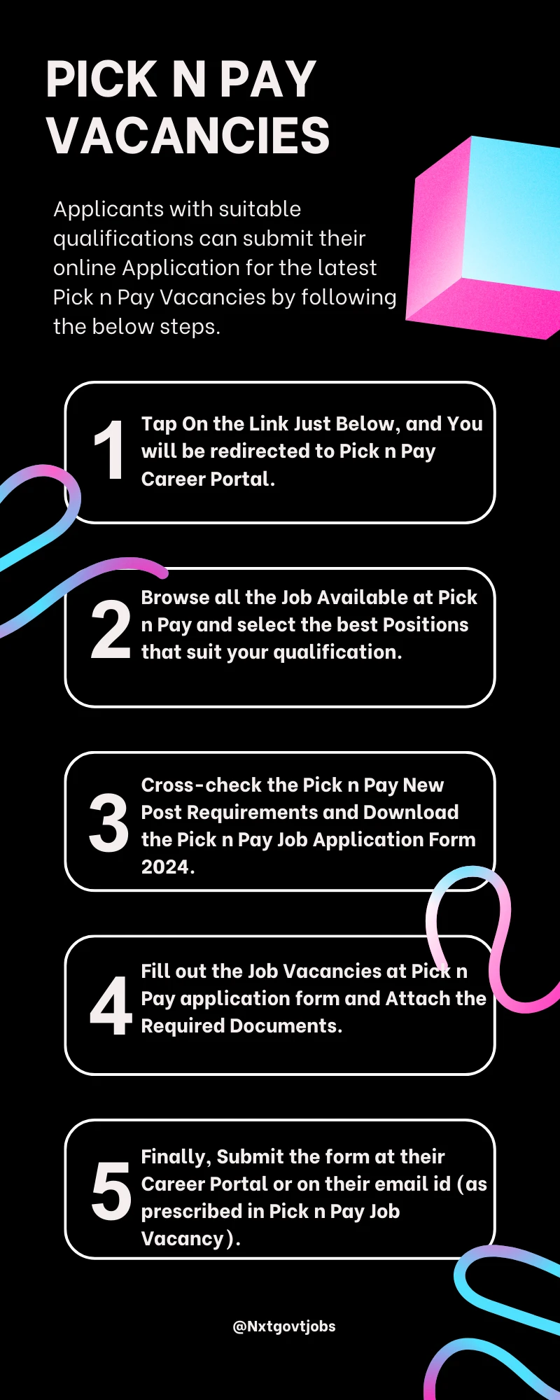How To Apply for Pick n Pay Careers Portal 2024 Online?