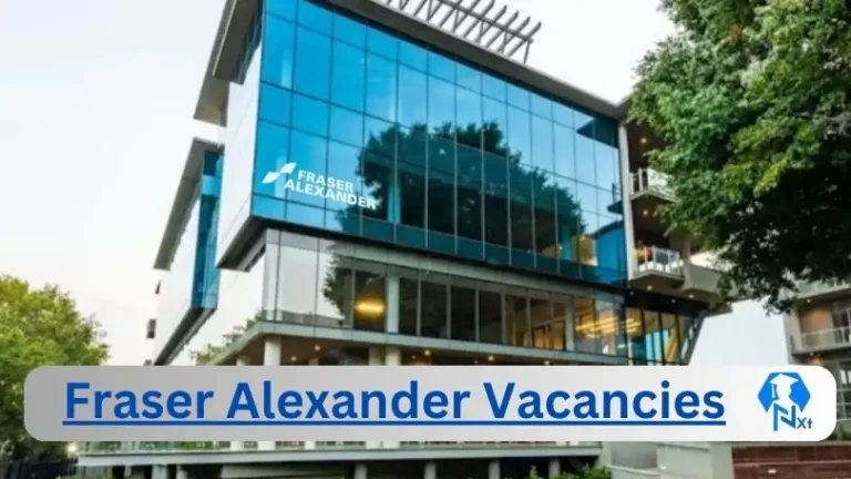 8X New Fraser Alexander Vacancies 2024 @www.fraseralexander.com Career Portal