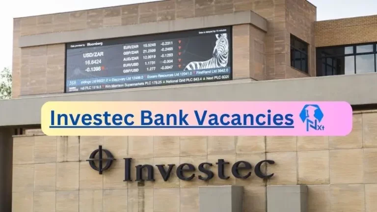 16X Nxtgovtjobs Investec Bank Vacancies 2024 @www.investec.com Careers Portal
