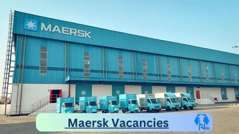 3X Nxtgovtjobs Maersk Vacancies 2024 @www.maersk.com Career Portal