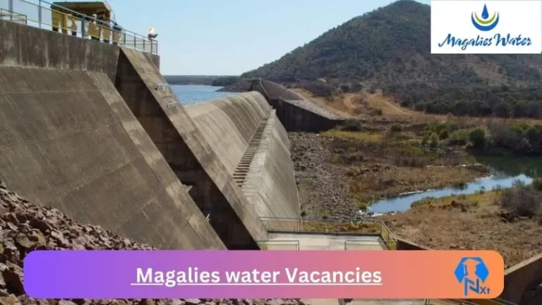1x New Magalies water Vacancies 2024 @www.magalieswater.co.za Career Portal
