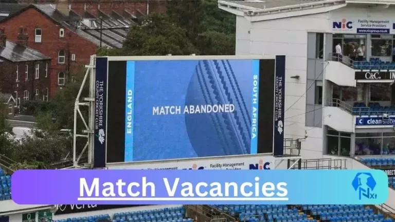 Nxtgovtjobs Match Vacancies 2024 @www.match.org.za Career Portal