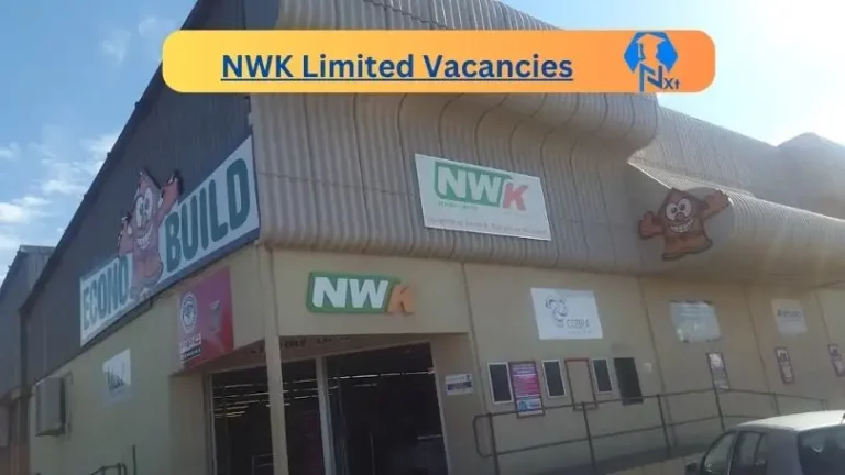 11X New NWK Limited Vacancies 2024 @www.nwk.co.za Career Portal