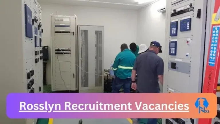 8X Nxtgovtjobs Rosslyn Recruitment Vacancies 2024 @rosspers.co.za Career Portal