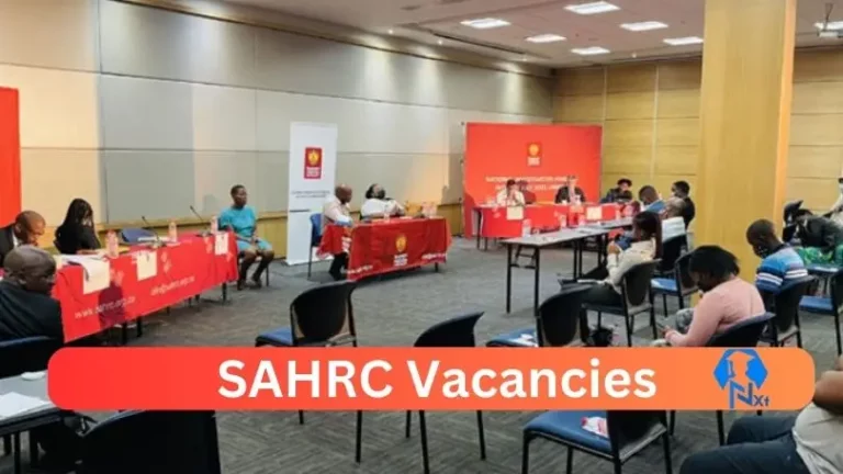 Nxtgovtjobs SAHRC Vacancies 2024 @www.sahrc.org.za Careers Portal